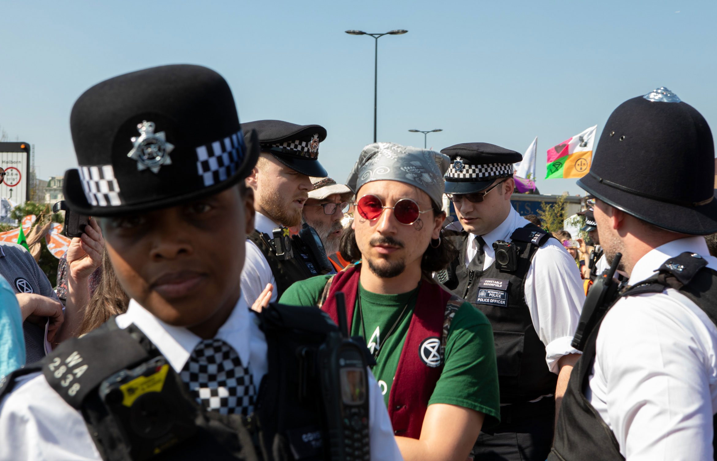 arrests-extinction-rebellion-waterloo2