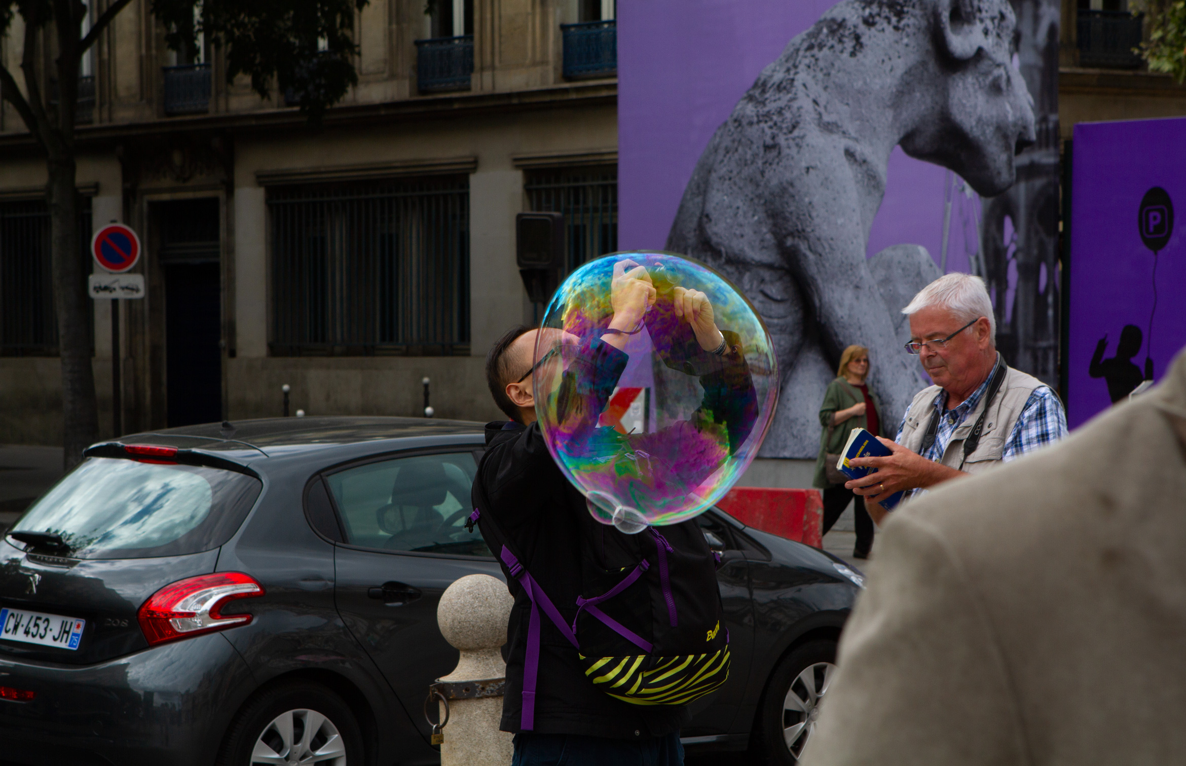 paris-bubble-le marais paris purple 